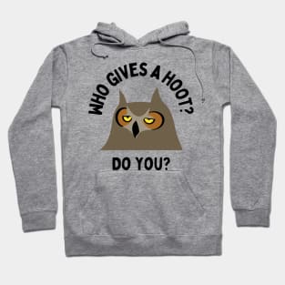 Who gives a hoot? Hoodie